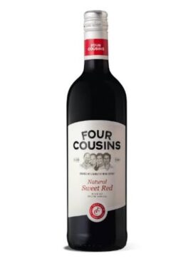 Four Cousin Red wine